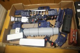 A TRAY OF UNBOXED PICKFORDS VEHICLES, to include Joal Tanker, Corgi Luton Van, Scammell, etc (