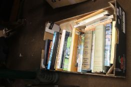 A TRAY OF MISCELLANEOUS BOOKS MAINLY TOPOGRAPHICAL (TRAY NOT INCLUDED)