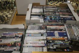 THREE TRAYS OF ASSORTED DVD'S (TRAYS NOT INCLUDED)