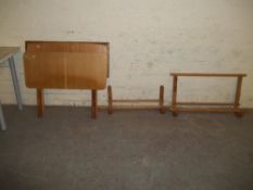 RETRO TEAK BENTWOOD STYLE BED/CHAIR 'SUPPORT LEGS