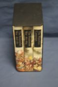 FOLIO SOCIETY BOXED SET |THE CAMPAIGNS OF WELLINGTON, 3 VOLS IN SLIPCASE
