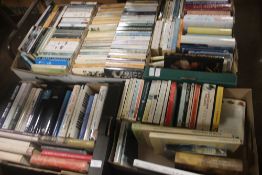 BIOGRAPHIES - five trays of biographies, both hardback and paperback (Boxes and trays not included)