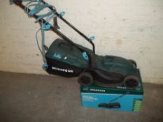 A BOXED MCGREGOR ELECTRIC LAWN MOWER