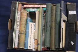 TRANSPORT INTEREST - a small tray of transport books to include 'Whitecross Wire Ropes Catalogue for