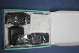 BOXED BAOFENG TWO WAY RADIO SET MODEL B488E WITH CHARGERS AND INSTRUCTIONS