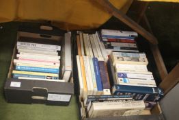 SCOTTISH INTEREST - two trays of books, mainly memoirs and fiction with a Scottish background (Boxes