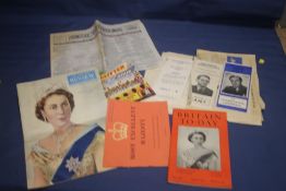 GENERAL ELECTIONS 1951-1955 TO INCLUDE POSTER, ;EAFLETS, FLYERS FOR JOHN HOLT, ROBERT BOWEN CANT,