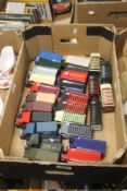 TWENTY SIX UNBOXED CORGI THORNEYCROFT VANS (Boxes and trays not included)
