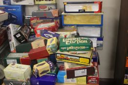 A QUANTITY OF EMPTY VEHICLE BOXES TO INCLUDE CORGI