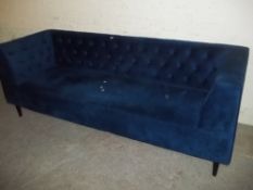 MODERN EASY CLEAN FABRIC 4 SEATER SOFA
