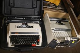 TWO VINTAGE TYPEWRITERS