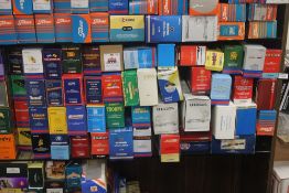 A QUANTITY OF EMPTY VEHICLE BOXES TO INCLUDE CORGI, ETC