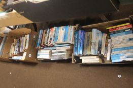 TRAVEL INTEREST - three trays of travel interest books, mainly paperback (Boxes and trays not