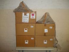 SIX BOXED AS NEW ORIENTAL STYLE LIGHTS