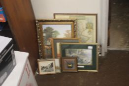 A QUANTITY OF ASSORTED PICTURES AND PRINTS