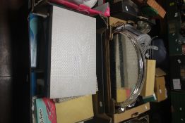 TWO TRAYS OF MAINLY METALWARE (TRAYS NOT INCLUDED)