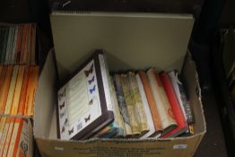 A TRAY OF NATURAL HISTORY BOOKS TO INCLUDE COLLINS NATURALIST, THE MOLE, FRESH WATER FISHES ETC (
