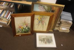 FIVE ASSORTED PRINTS