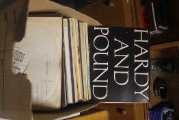 A BOX OF LP RECORDS MAINLY CLASSICAL