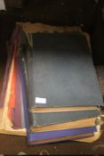 FIVE BOUND VOLUMES HASTINGS AND ST LEONARDS SUSSEX EXPRESS ETC