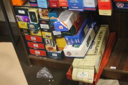 A QUANTITY OF EMPTY VEHICLE BOXES TO INCLUDE CORGI