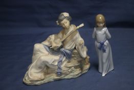 TWO NAO FIGURINES A/F