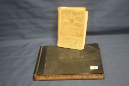 A VINTAGE METAL AGENCIES CO. LTD. (BRISTOL) CATALOGUE TOGETHER WITH A VISITORS' BOOK WITH ENTRIES