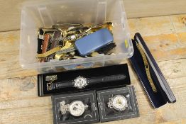 A SELECTION OF MODERN WRIST AND POCKET WATCHES