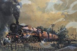 A LARGE QUANTITY OF RAILWAY INTEREST AND AVIATION INTEREST PRINTS TO INCLUDE EXAMPLES BY DAVID