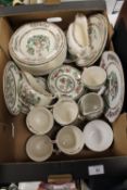 A TRAY OF INDIAN TREE PATTERN CHINA