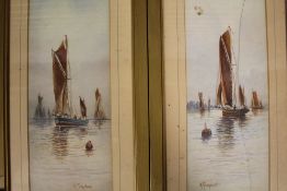 A COLLECTION OF MARITIME INTEREST PICTURES TO INCLUDE AN OIL ENTITLED 'MORNING' SIGNED B PINSELL ETC