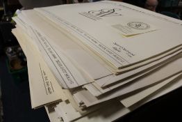 APPROXIMATELY 80 UNFRAMED SOLOMON AND WHITEHEAD PLUS OTHER SIGNED LIMITED EDITION PRINTS ETC TO