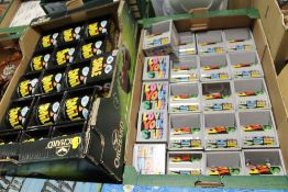 TWO TRAYS OF BOXED SMILE AND LOVE MUGS