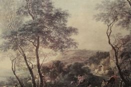 A QUANTITY OF FRAMED PRINTS TO INCLUDE DECOUPAGE EXAMPLES