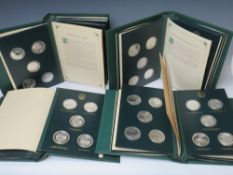 THE MOUNTBATTEN MEDALLIC HISTORY OF GREAT BRITAIN & THE SEA LIMITED EDITION SET OF FOUR EMBOSSED