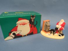 A BOXED COALPORT CHARACTERS 'FATHER CHRISTMAS'