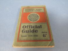 A NORTHERN RUGBY FOOTBALL UNION OFFICIAL GUIDE SEASON 1919-1920