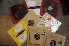 A LARGE COLLECTION OF MOSTLY 78s RECORDS ETC TO INCLUDE THE ANDREWS SISTERS. HARRY BELAFONTE.