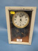 A VINTAGE CASED TIMER CLOCK