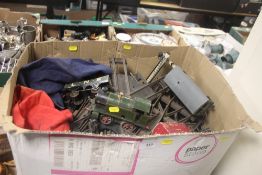 A HORNBY TIN PLATE TRAIN SET