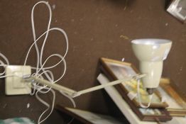 A VINTAGE ANGLE POISED LAMP