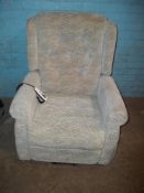 A CARE CO RISE AND RECLINE CHAIR