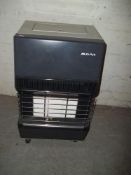 A MOBILE CALOR GAS HEATER