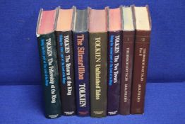 A COLLECTION OF TOLKEIN BOOKS