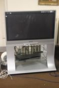 A PANASONIC VIERA TV ON STAND 36 INCH
