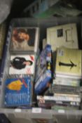 A QUANTITY OF ASSORTED CD,S AND DVD,S (TRAYS NOT INCLUDED),br.