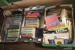 THREE TRAYS OF BOOKS TO INCLUDE A COLLECTION OF OBSERVER BOOKS (TRAY NOT INCLUDED)