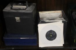 A COLLECTION OF 45 INCH RECORDS