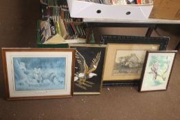 FOUR ASSORTED PRINTS