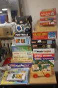 A COLLECTION OF GAMES, JIGSAWS ETC